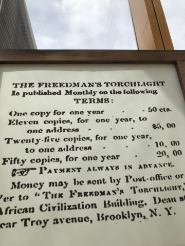The Freedman's Torchlight Was Weeksville's Newspaper